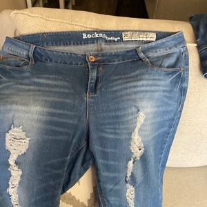 Plus size barely worn stretch jeans.